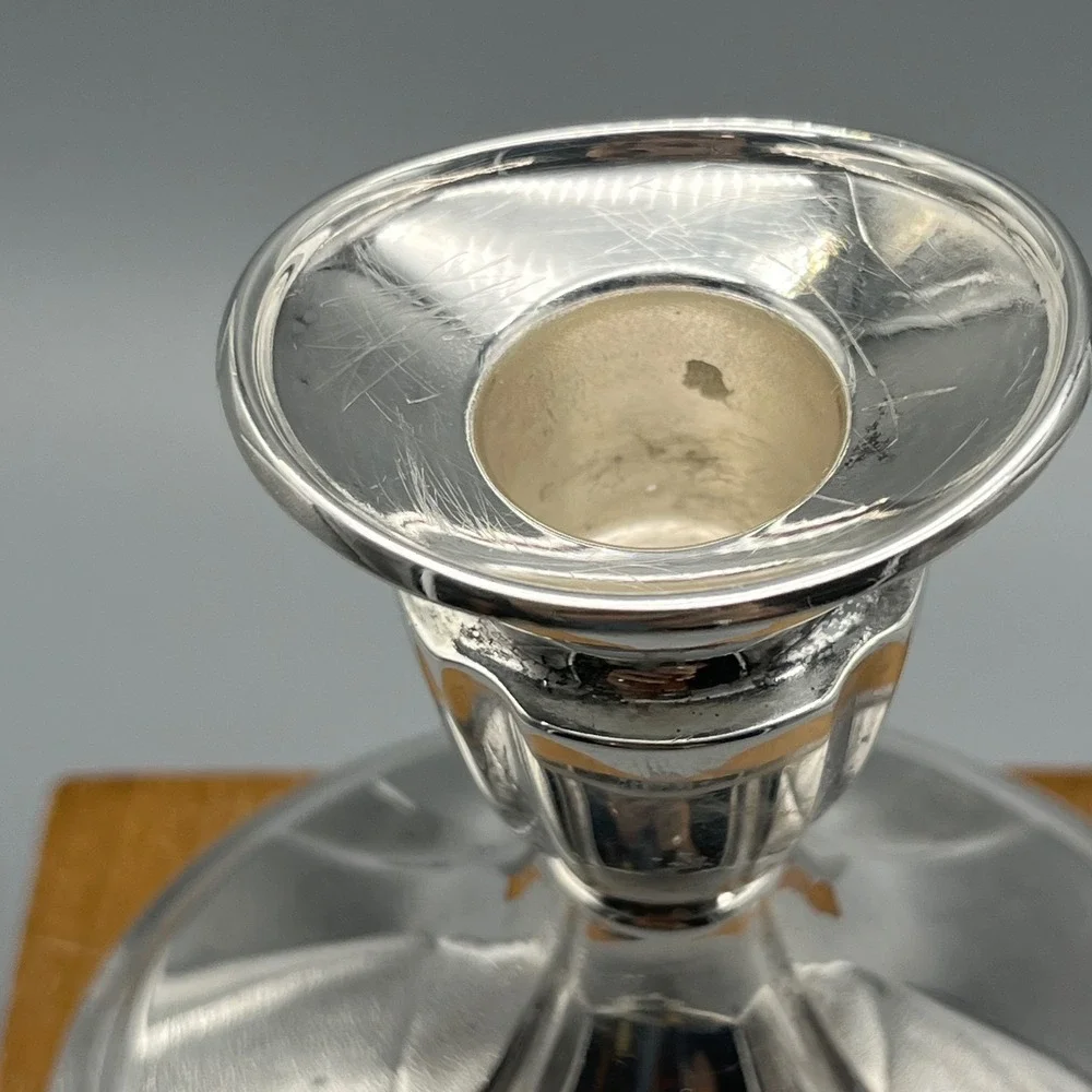 Vintage Silver Plated Denmark‎ Dansk? candle holder